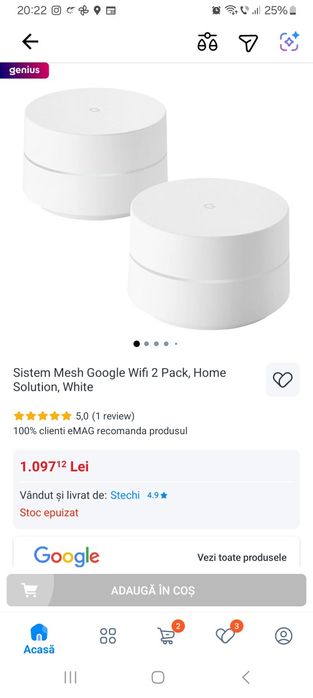 Google wifi. Sistem