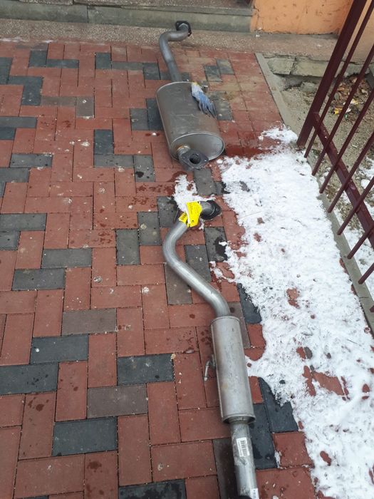 Toba esapament Opel Frontera finala intermediara saxofon catalizator