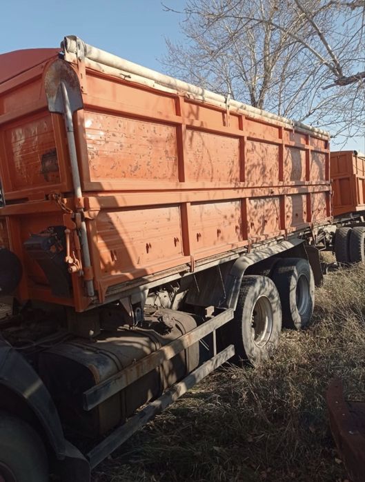 Камаз сельхозник с прицепом
