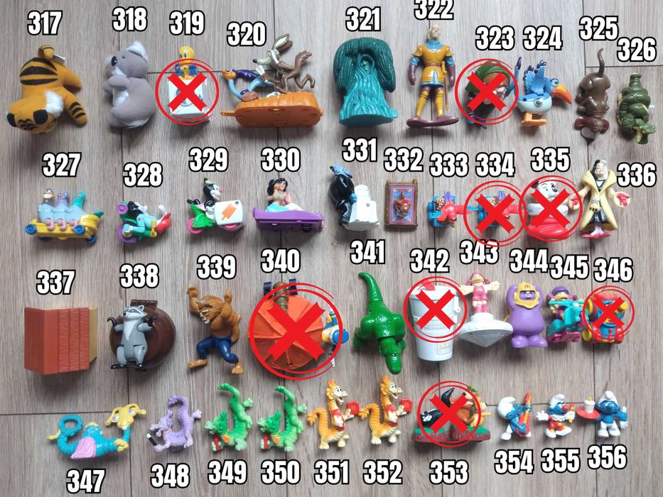 McDonalds Toys Макдоналдс Играчки от 90те 00те Винтидж Колекционерски