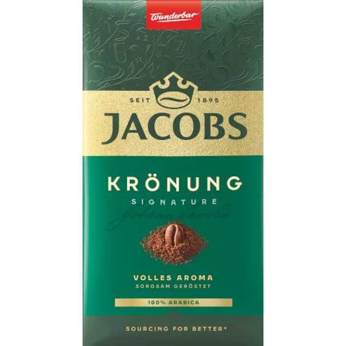 Cafea macinata Jacobs Kronung, arabica si robusta, 500 g