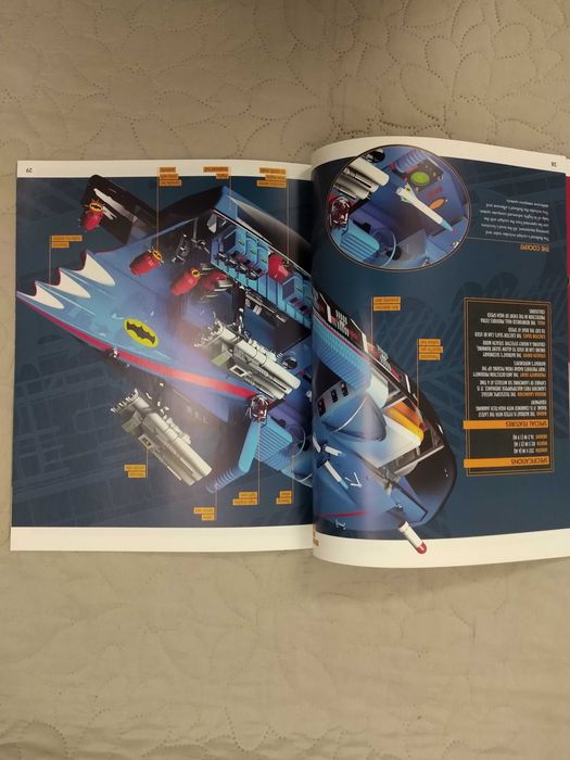 Revista Batman 1966 -  Batmobile Cutaways