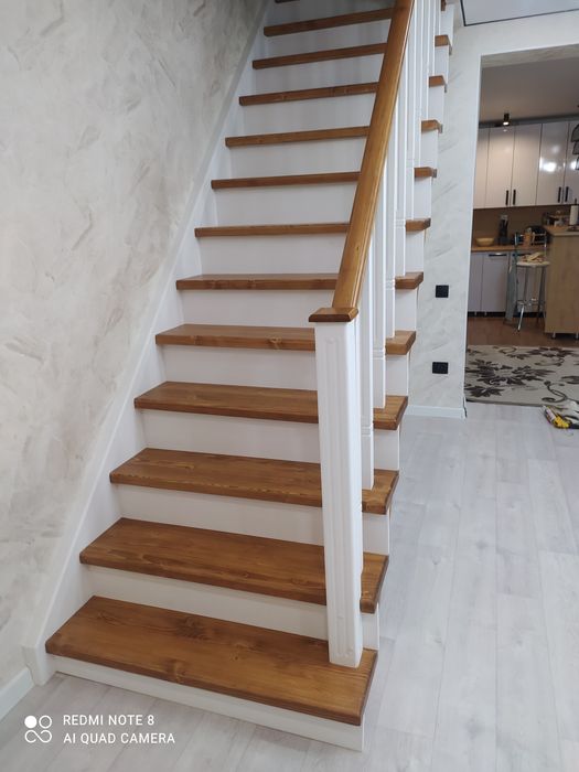 Лестница, установка и изготовление