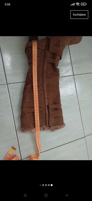 Cizme cu toc 10 cm Deichmann