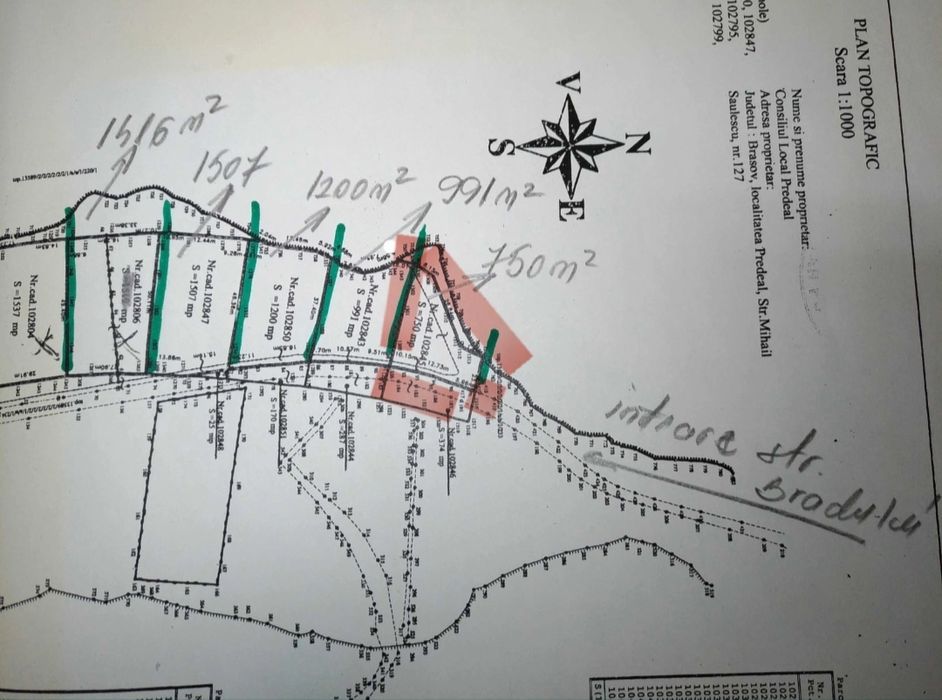 Pf vand teren Predeal