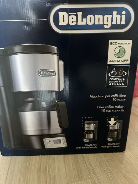 капельная кофеварка DeLonghi ICM 15250