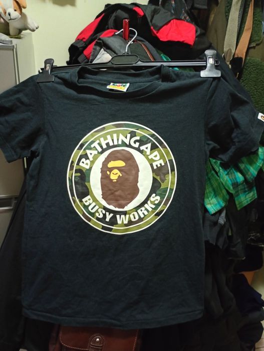 Tricou Bathing Ape  Bape single stitch  S