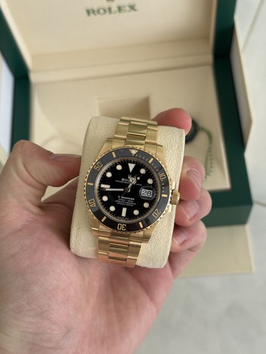 Rolex Submariner Date 41 mm – Yellow Gold 18K - FULL SET