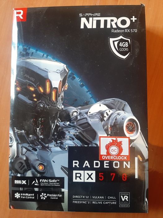 Видеокарта Saphire Radeon RX570
