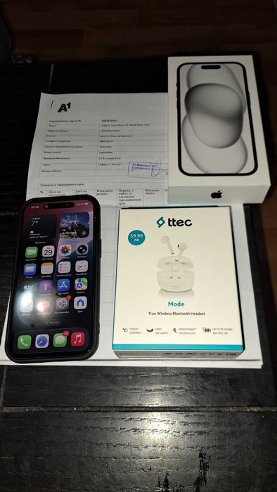 Айфон 15 128 Памет нов