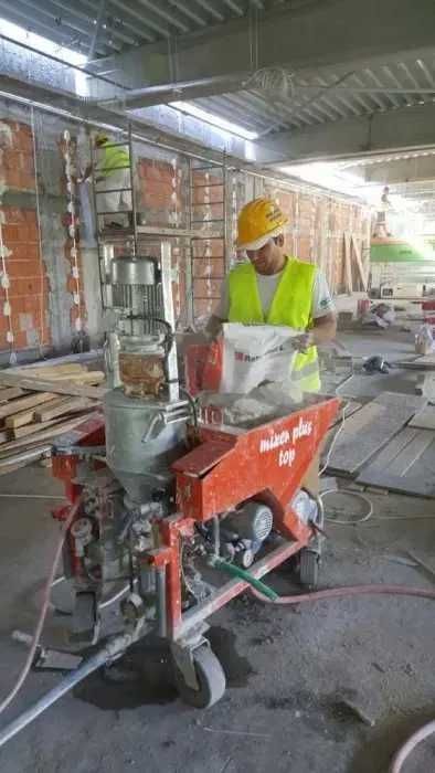 Tencuieli mecanizate,sapa auto nivelanta tencuit mecanizat. Rigips .Zu