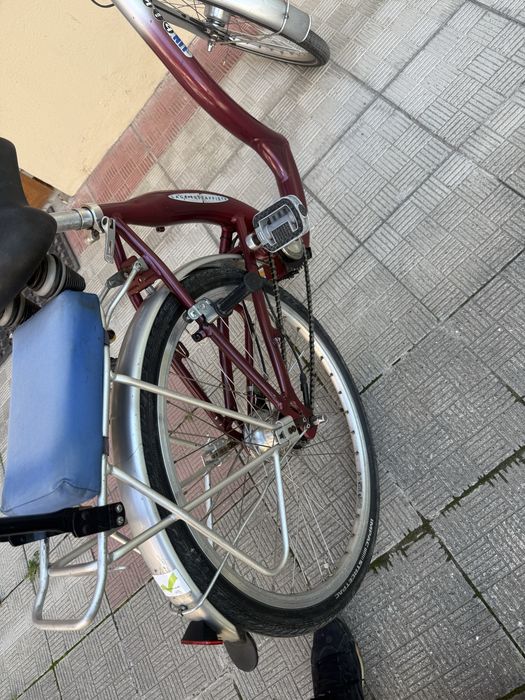 Bicicletă damă / oraș 28” – 6 viteze – scaun pasager – stare bună
