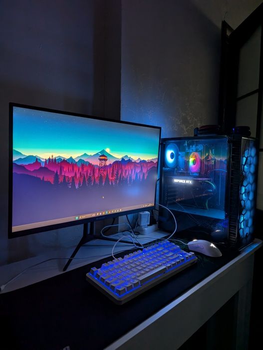 Игравой компьютер, весь комплект