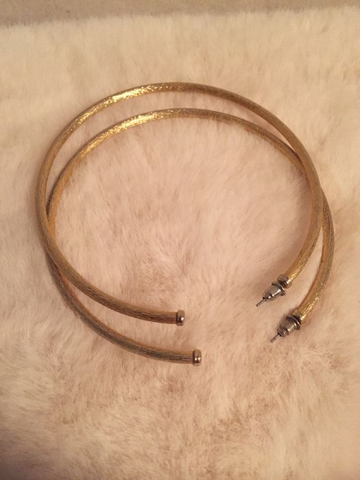 Серьги кольца бижутерия