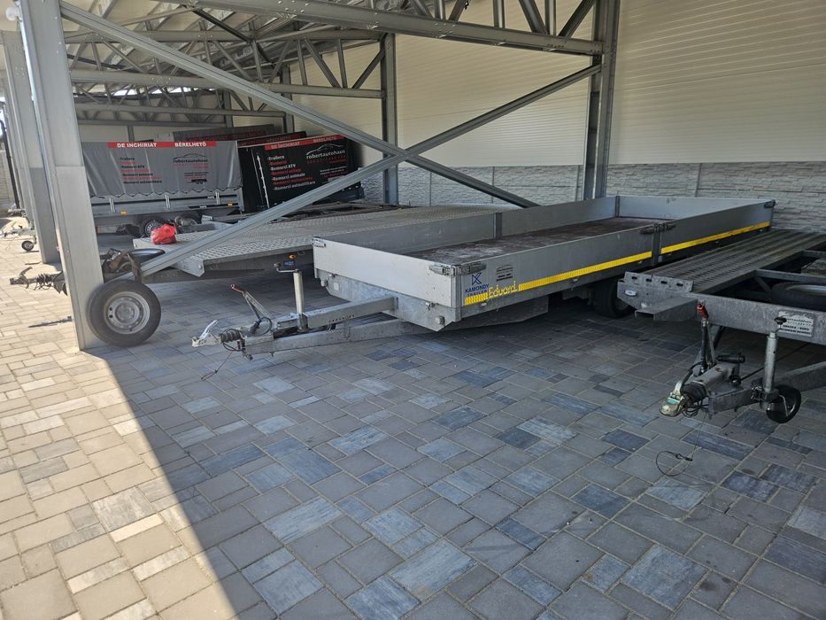 Inchiriez trailere, remorci,toate dimensiunile, modele 2025