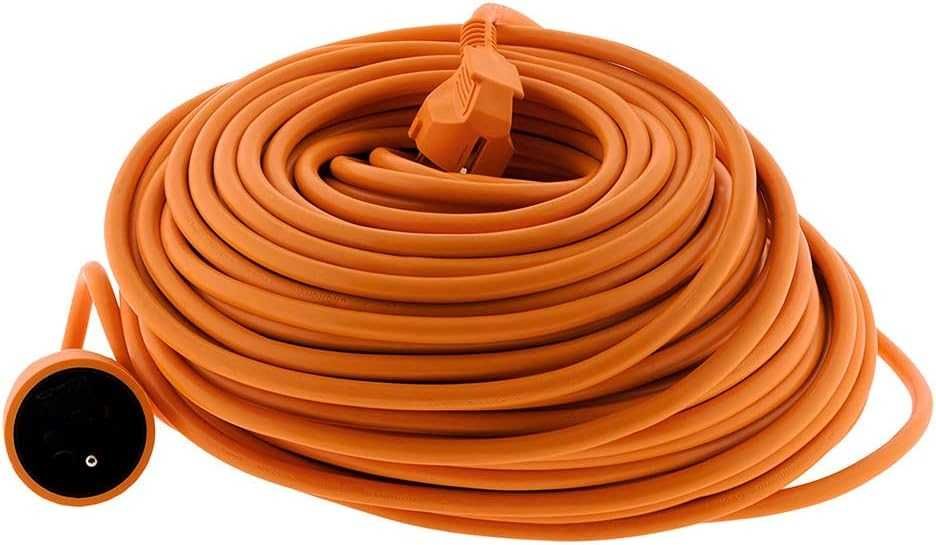 Удължител кабел 10м Шуко 16A външен кабел 3x1.5mm² 230V градина строителство