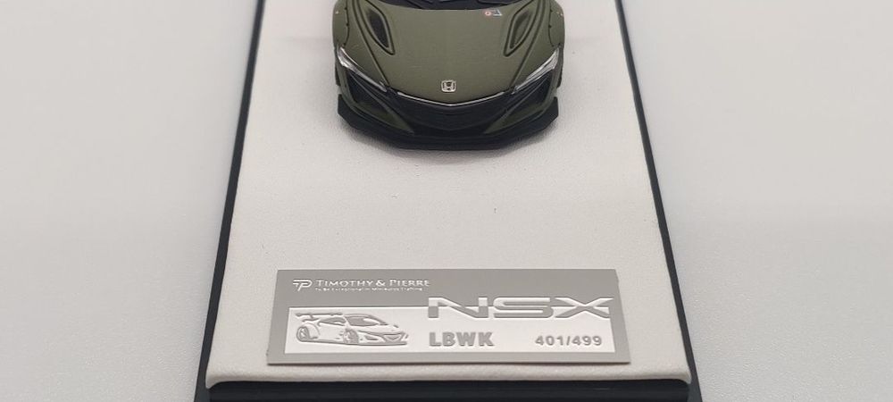 Honda NSX 1:64 macheta auto premium rasina limitata 499 buc. in lume