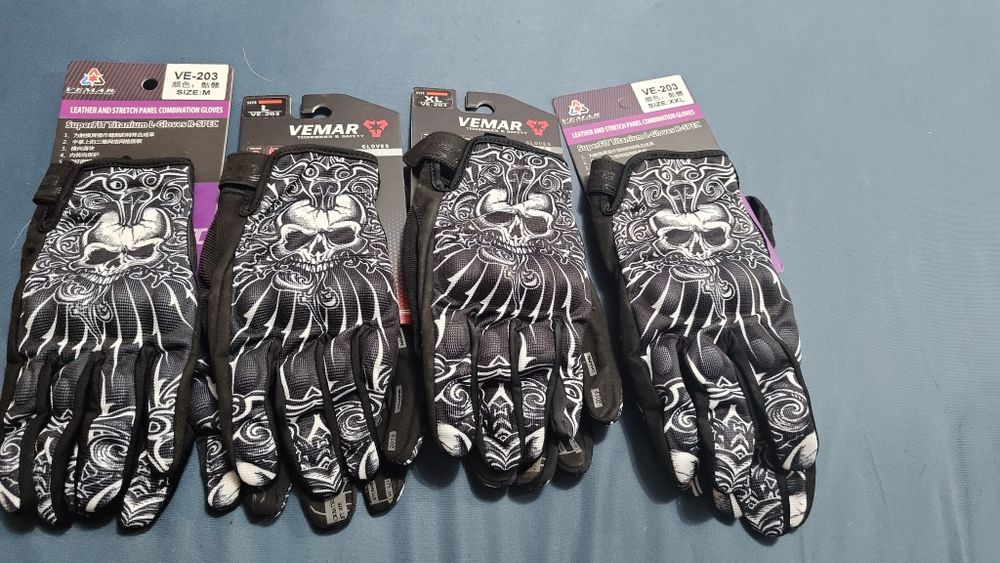 Manusi moto textil cu protectie