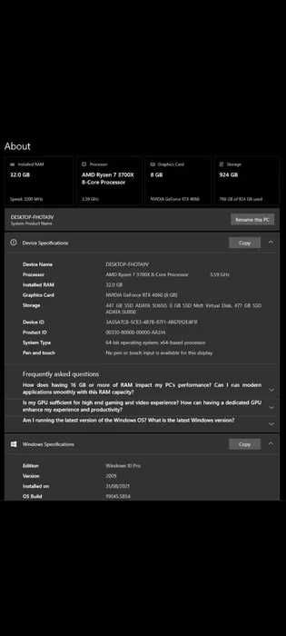 PC Gaming RTX 4060 White + Ryzen 7 3700X – 32GB RAM, 1TB SSD – Stare perfect functionala.