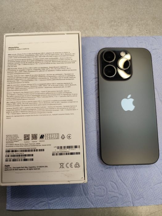 iPhone 15Pro  и Apple watch 10