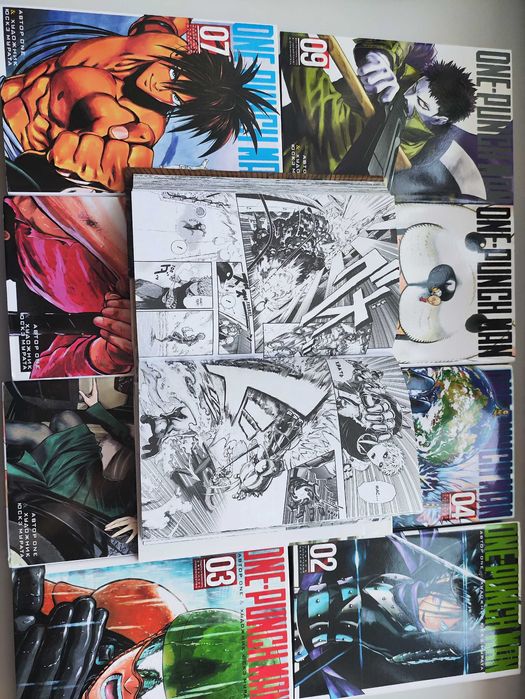 Манги onepunch man
