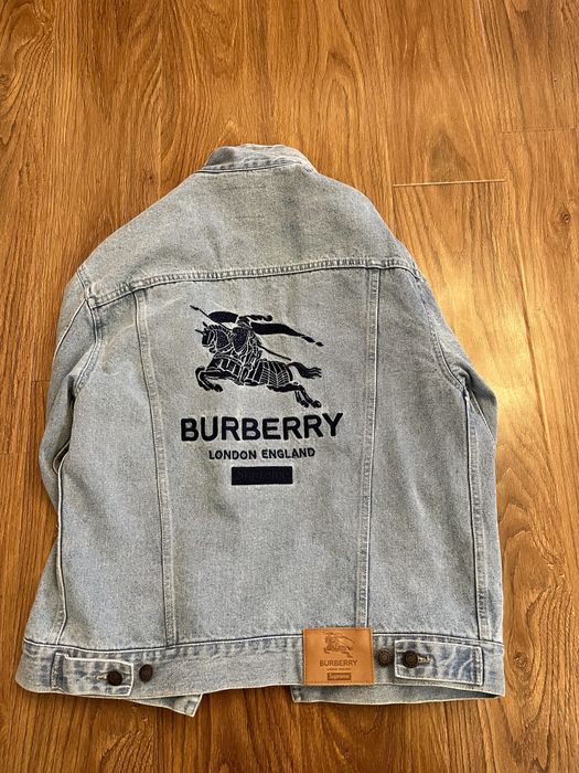 Geaca blugi Burberry unisex
