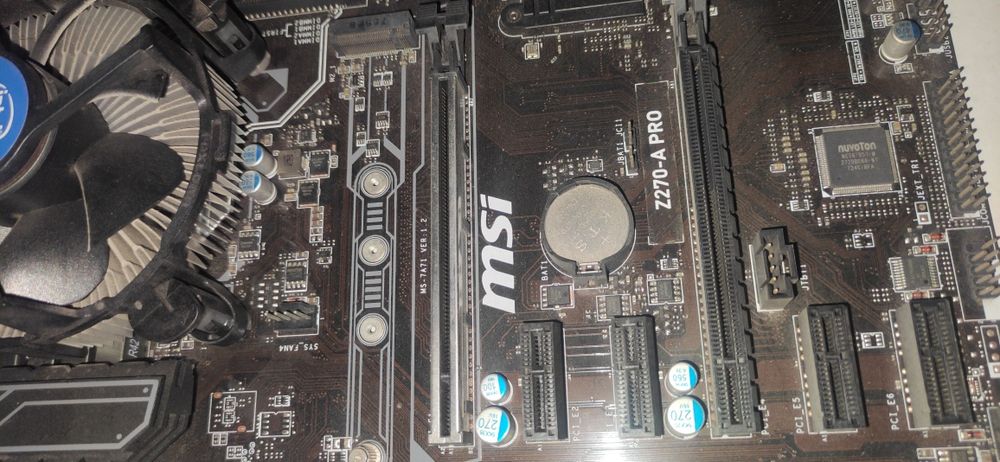 MSI Z270-A pro материнская плата i3-7100