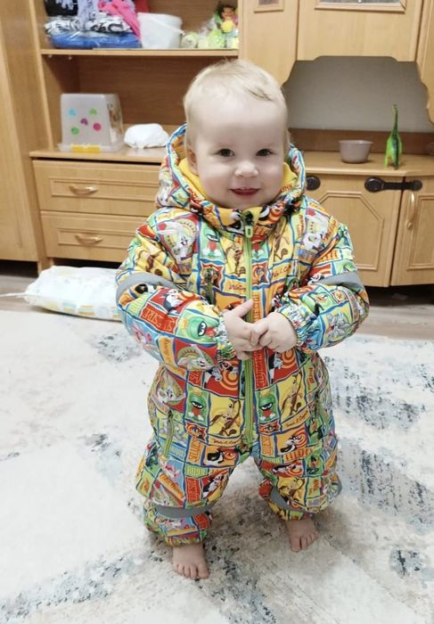 Зимний комбинезон рост 86-92