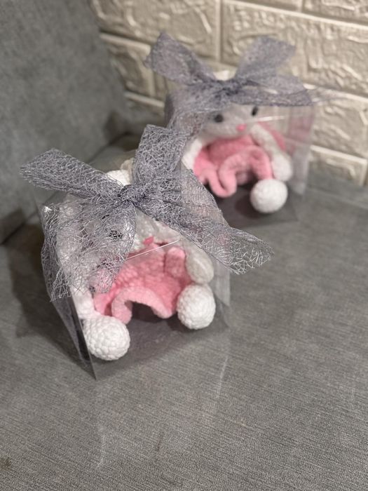 Ръчно изплетени плюшени играчки