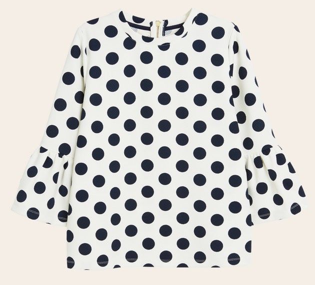 Holly&White блуза на точки