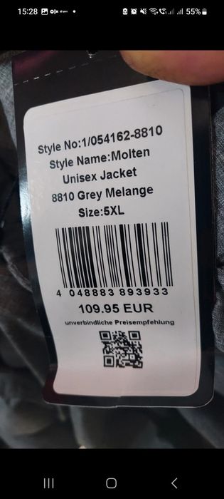 Geaca ploaie unisex  5XL