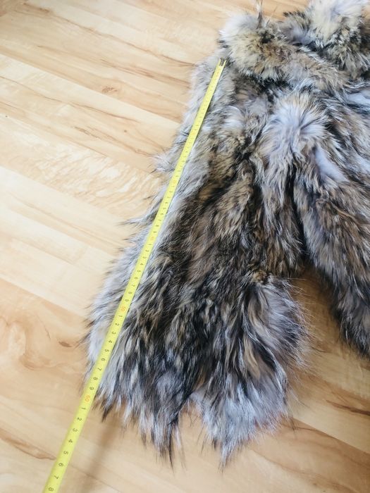 Палто сребърна лисица