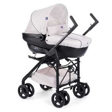 Carucior 3 in 1 Chicco Trio Sprint, cu kit auto, Bej