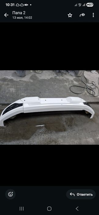 Продам  бампер на тойоту  тундру