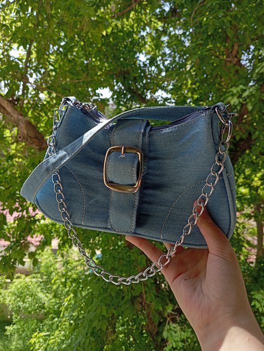 Сумочка джинсовая женская