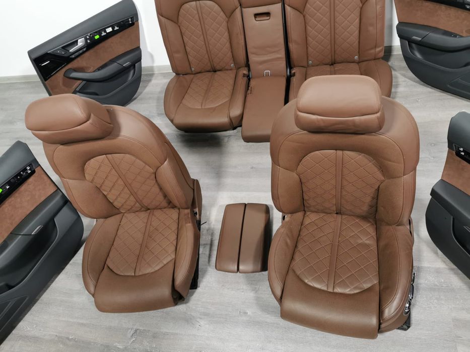 Interior Piele - Scaune Piele Audi A8 4H ( 2012 -2017 ) Incalzire Vol Stanga