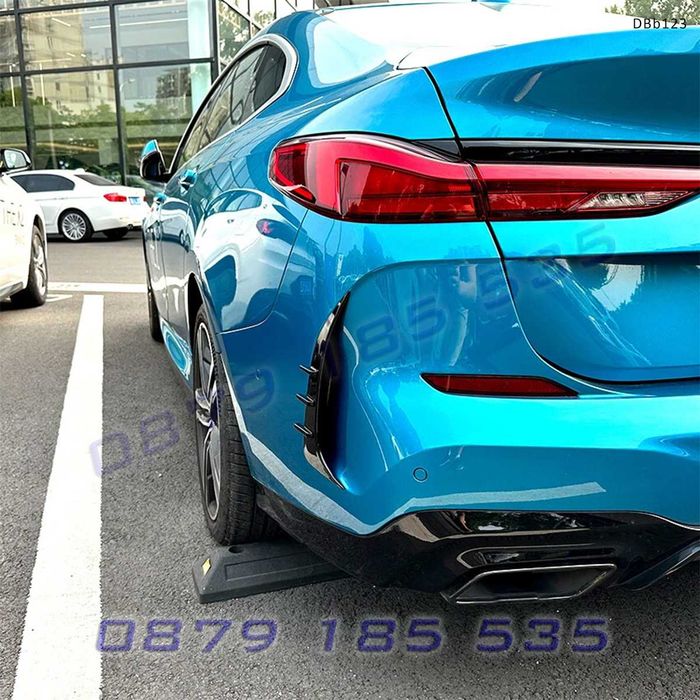 Задни странични сплитери / Канарди за броня за BMW 2 F44 M Sport 2020+, черен гланц -DBb123 тунинг добавки задна броня бмв ф44