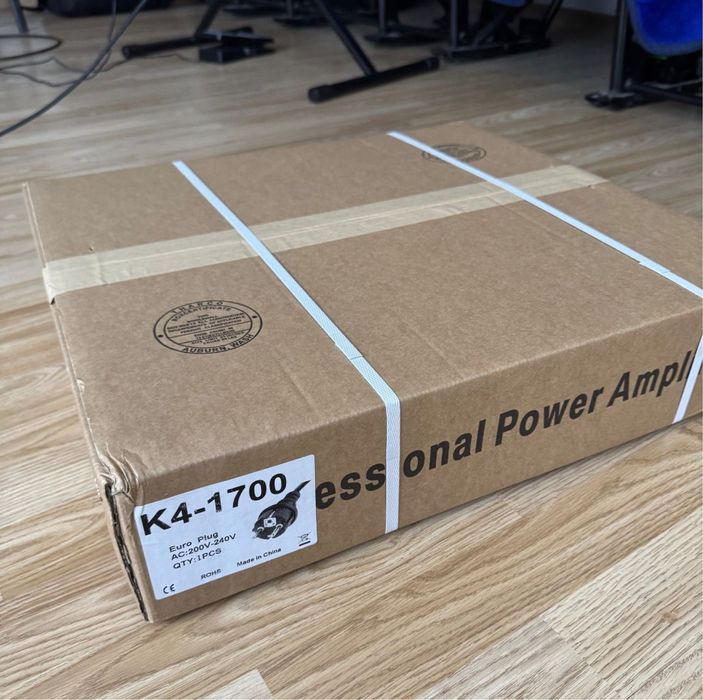 Sinbosen k4-1700 1700w 8ohm 4 canale