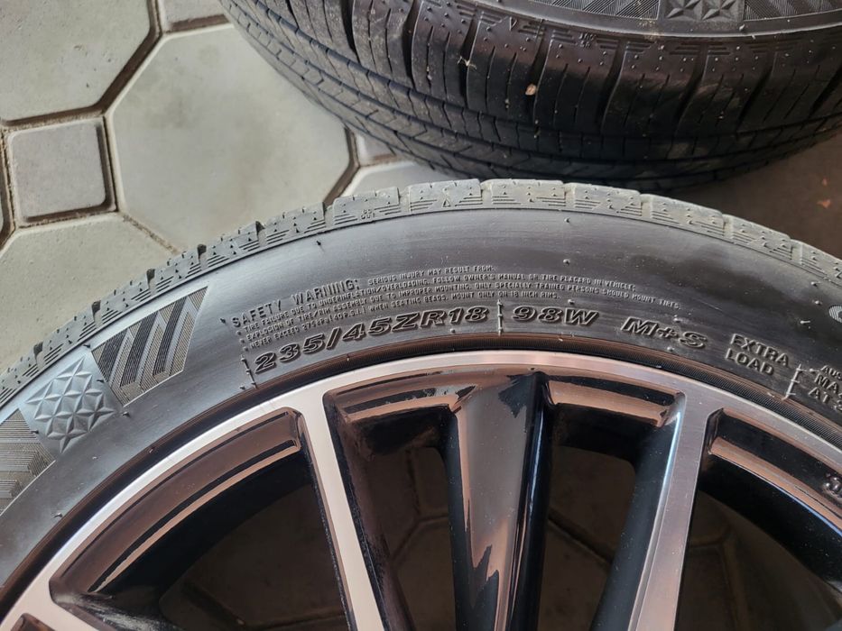 Диски R18 с резиной на камри 70/75