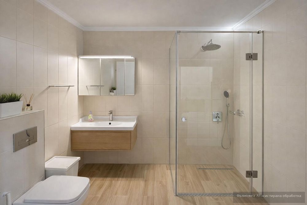 С ГАРАЖ! Двустаен апартамент под наем в кв. Кючук Париж