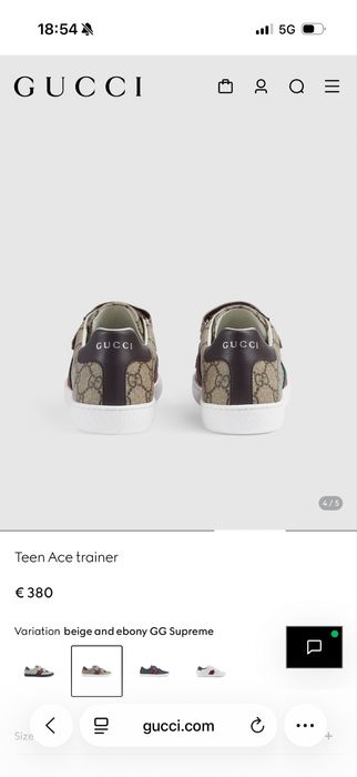 Gucci sneakers 28