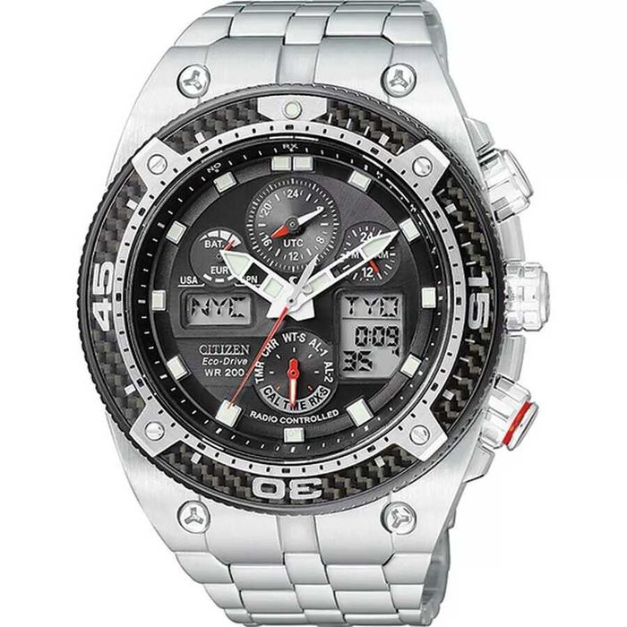 Citizen Promaster Eco Drive Radio Controled JY0075-54E ca nou!