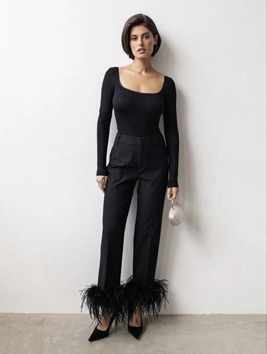 Боди с открытой спиной