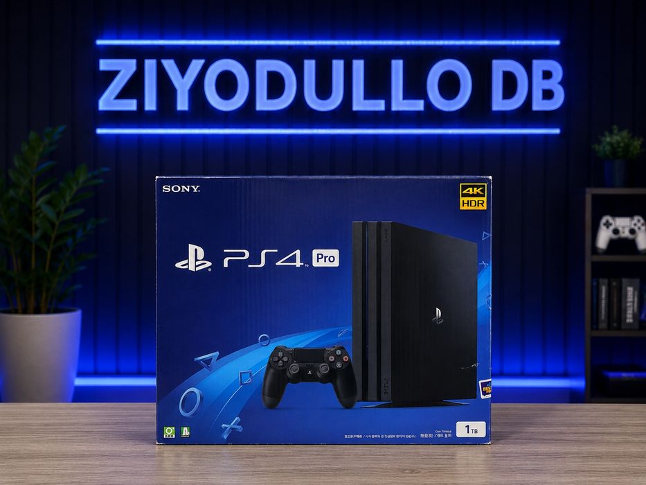 PlayStation 4 Pro 1TB + o'yinlar