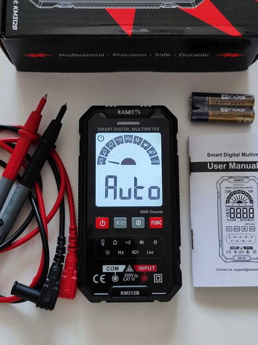 Цифровые мультиметры   KAIWEETS ST600Y,  Mileseey MC616