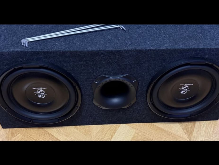 Subwoofer auto Plat Ground Zero GZRW 300-D2 30 cm/12