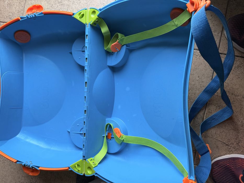 Детски куфар Trunki – оригинален, много запазен – 40 €