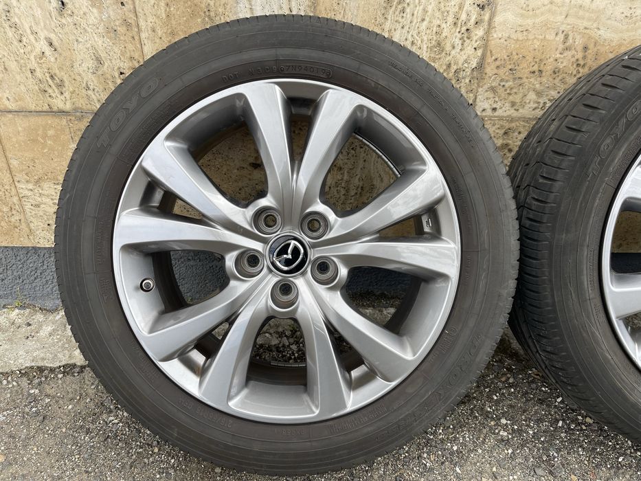 Jante Roti 18 Originale 5X114.3 Mazda CX-30 Hyundai Kona Anvelope vara 215 55 R18 ca noi