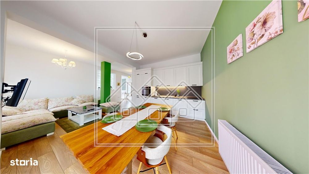 Apartament mobilat si utilat modern, cu 2 terase, zona C. Dumbravii