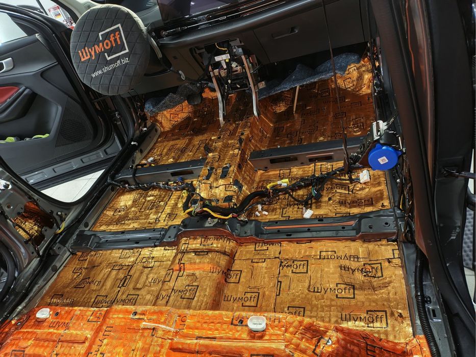 Шумоизоляция авто